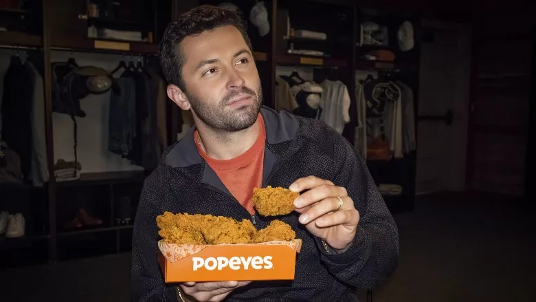 Quarterback Baker Mayfield partners with Popeyes