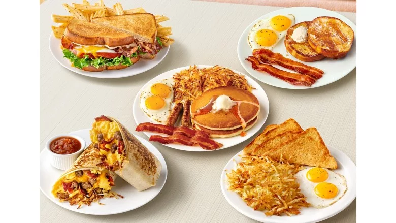 Denny's 5 Slams Starting at $5 lineup