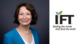 Peggy Poole, president of the Institute of Food Technologists