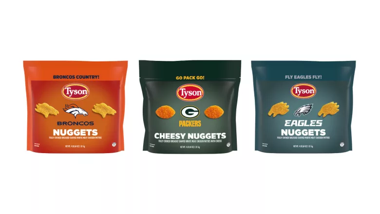 NFL Nuggets Tyson Foods