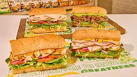 Subway’s Fresh Fit menu