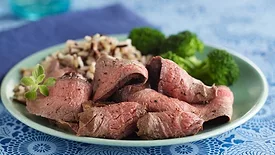 Grilled flank steak