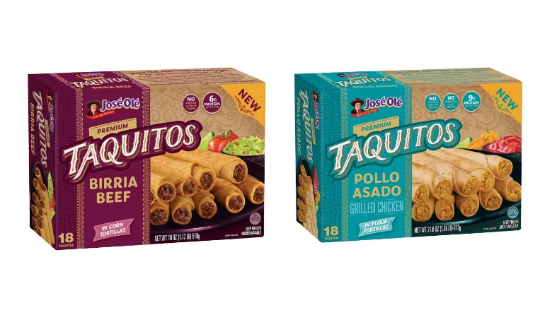 Premium Taquitos in Birria Beef and Pollo Asado varieties