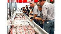 Meat selection at a Costco in Seoul