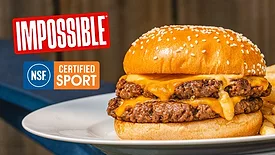 Impossible Beef and Impossible Burger: Designated as NSF Certified for Sport Impossible Beef and Impossible Burger: Designated as NSF Certified for Sport
