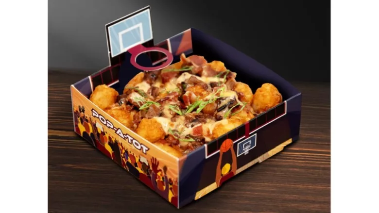 Aramark's new Pop-A-Tot offering at Rocket Arena.