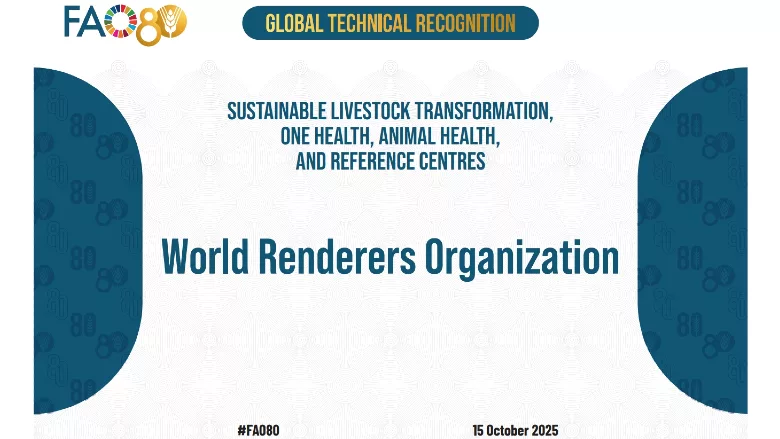 FAO Global Technical Recognition certificate