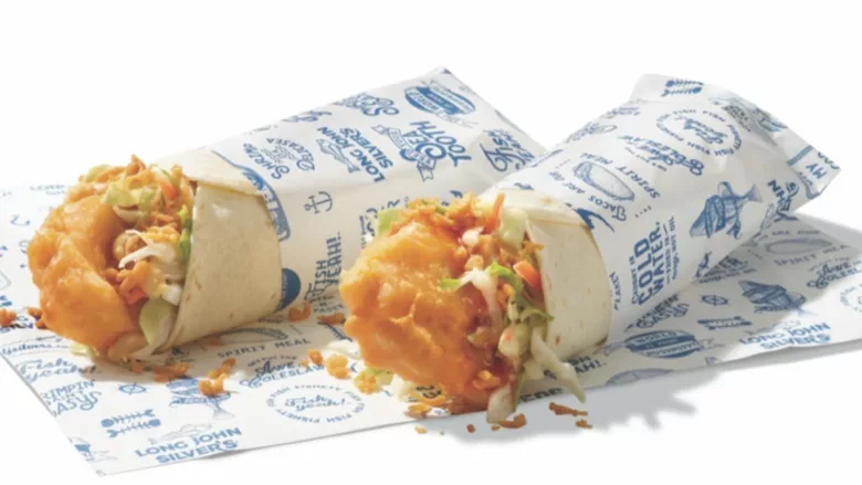 Long John Silver's Chicken Wraps