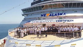 Holland America's ASMI Seafood U certification