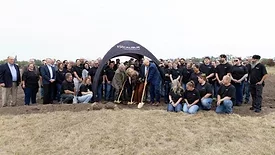 Research & Development Center and Meat Processing Kitchen groundbreaking