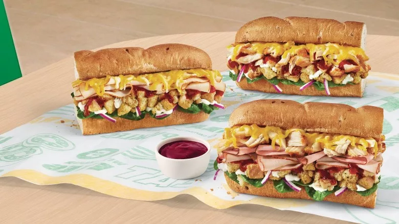 Subway’s Festive Feast collection