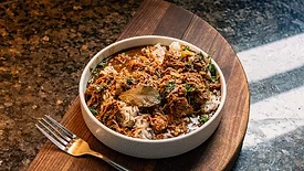 Tasty Duck Gumbo created by Chef JRob