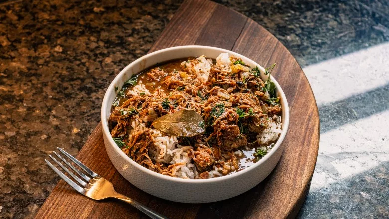 Tasty Duck Gumbo created by Chef JRob