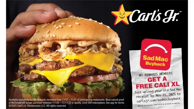 Cali XL burger and the Sad Mac Buy Back campaign