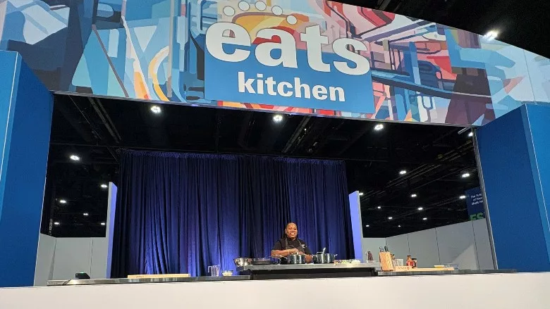 Chef Dominique Leach at EATS 2025