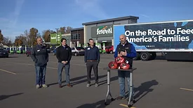 Smithfield Foods and Festival Foods donation