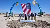 Groundbreaking ceremony for Lineage’s new automated building