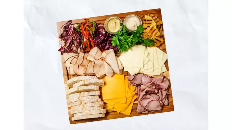 Dietz & Watson sandwich platter