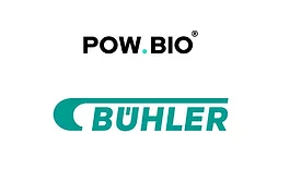 Pow.Bio and Bühler Group logos