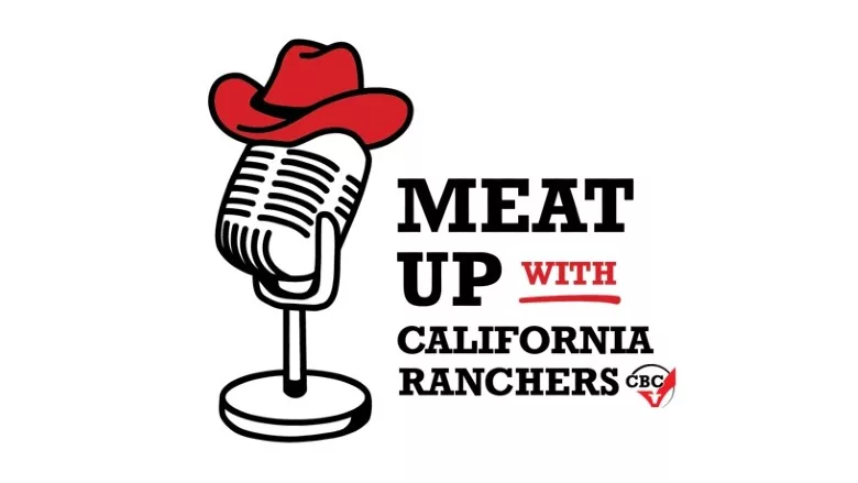 Meat Up with California Ranchers podcast graphic