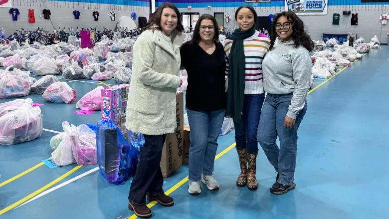 Perdue Farms associates deliver holiday gifts through Salvation Army's Angel Tree Program