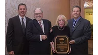 The Ludwig family celebrating Wolf’s induction into the Meat Industry Hall of Fame in 2015. Left to right: Peter Ludwig, Wolfgang “Wolf” Ludwig, Ursel Ludwig, Ralf Ludwig The Ludwig family celebrating Wolf’s induction into the Meat Industry Hall of Fame in 2015. Left to right: Peter Ludwig, Wolfgang “Wolf” Ludwig, Ursel Ludwig, Ralf Ludwig
