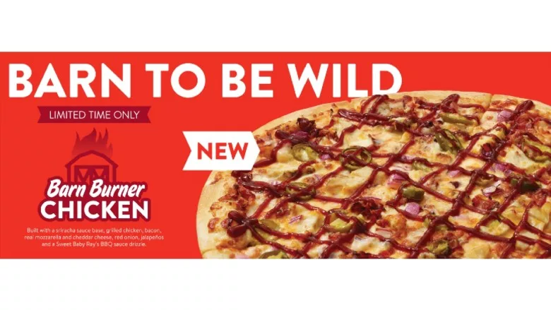 Casey's Barn Burner Chicken Pizza