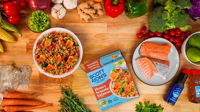 Scott & Jon’s Honey Sesame Salmon Bowl