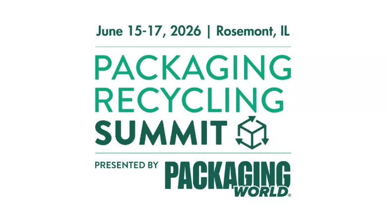 Packaging Recycling Summit graphic