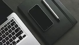 Phone and laptop
