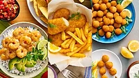 SeaPak's Chili Lime Shrimp, Breaded Flounder Tenders and Breaded Scallops SeaPak's Chili Lime Shrimp, Breaded Flounder Tenders and Breaded Scallops