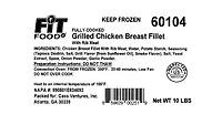 Suzanna’s Kitchen recalled chicken label