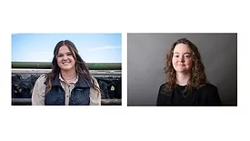 Sydney Bowman-Schnug (left) and Shelley Curry