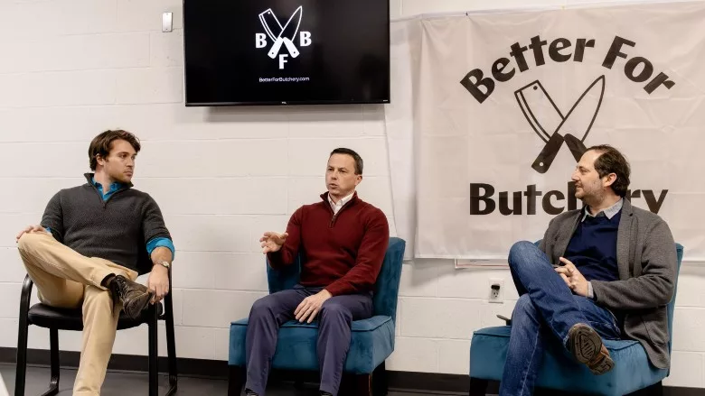 Left to right: Kota Young, Travis Burton and Christopher Roach
