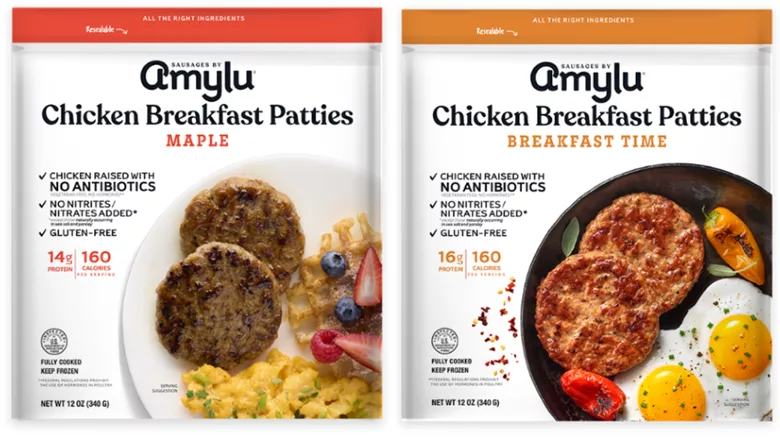 Amylu Foods Chicken Breakfast Patties