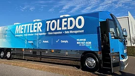 Mettler Toledo Product Inspection Group demo bus