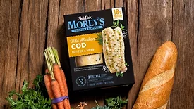 Butter and herb wild cod