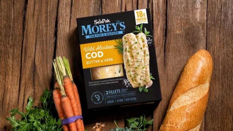 Butter and herb wild cod