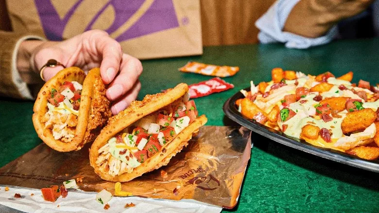 Chicken Bacon Ranch Street Chalupas and Nacho Fries