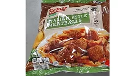 Ready-to-eat frozen meatball product