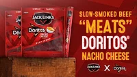 Jack Link's Doritos Nacho Cheese Flavored Beef Jerky Jack Link's Doritos Nacho Cheese Flavored Beef Jerky