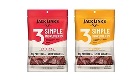 Jack Link's 3-ingredient air-dried beef slices
