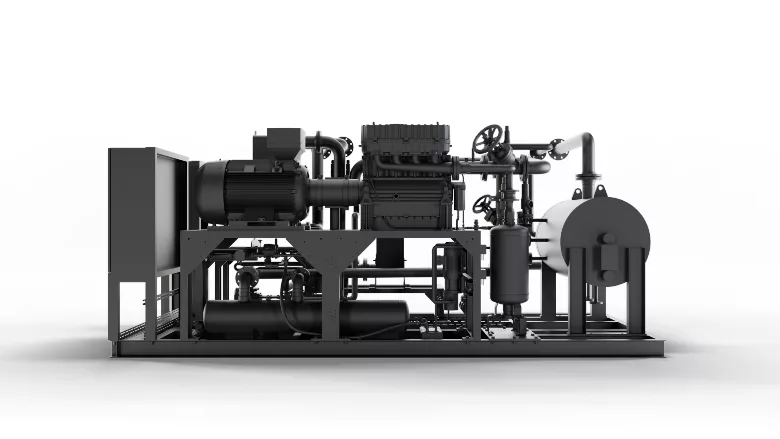 Vilter industrial heat pump