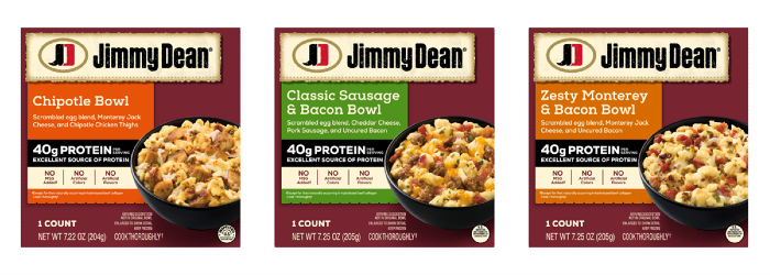 Jimmy Dean High Protein Bowls