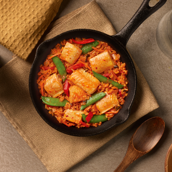 Thai Red Curry Salmon Sea Cuisine Skillet Meal
