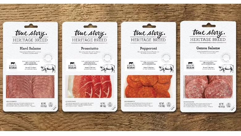 True Story Foods pepperoni, prosciutto, hard salame and Genoa salame