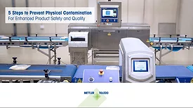 Mettler Toledo eGuide: Five Steps to Prevent Physical Contamination graphic