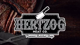 Hertzog Meat Co. logo