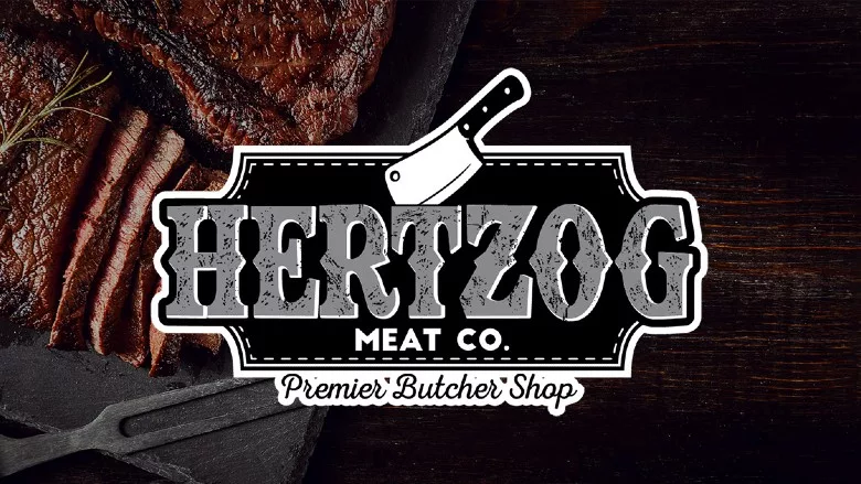 Hertzog Meat Co. logo
