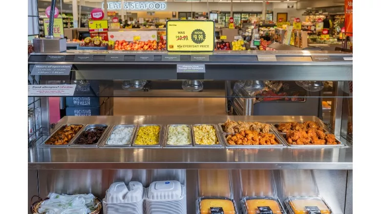 Stop & Shop in-store hot bar